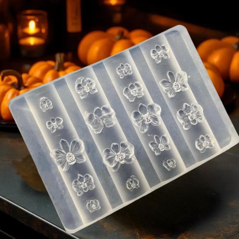 3D Silicone Nail Mold Phalaeno - Orchid Phalaenopsis incelemesi ve fiyatı