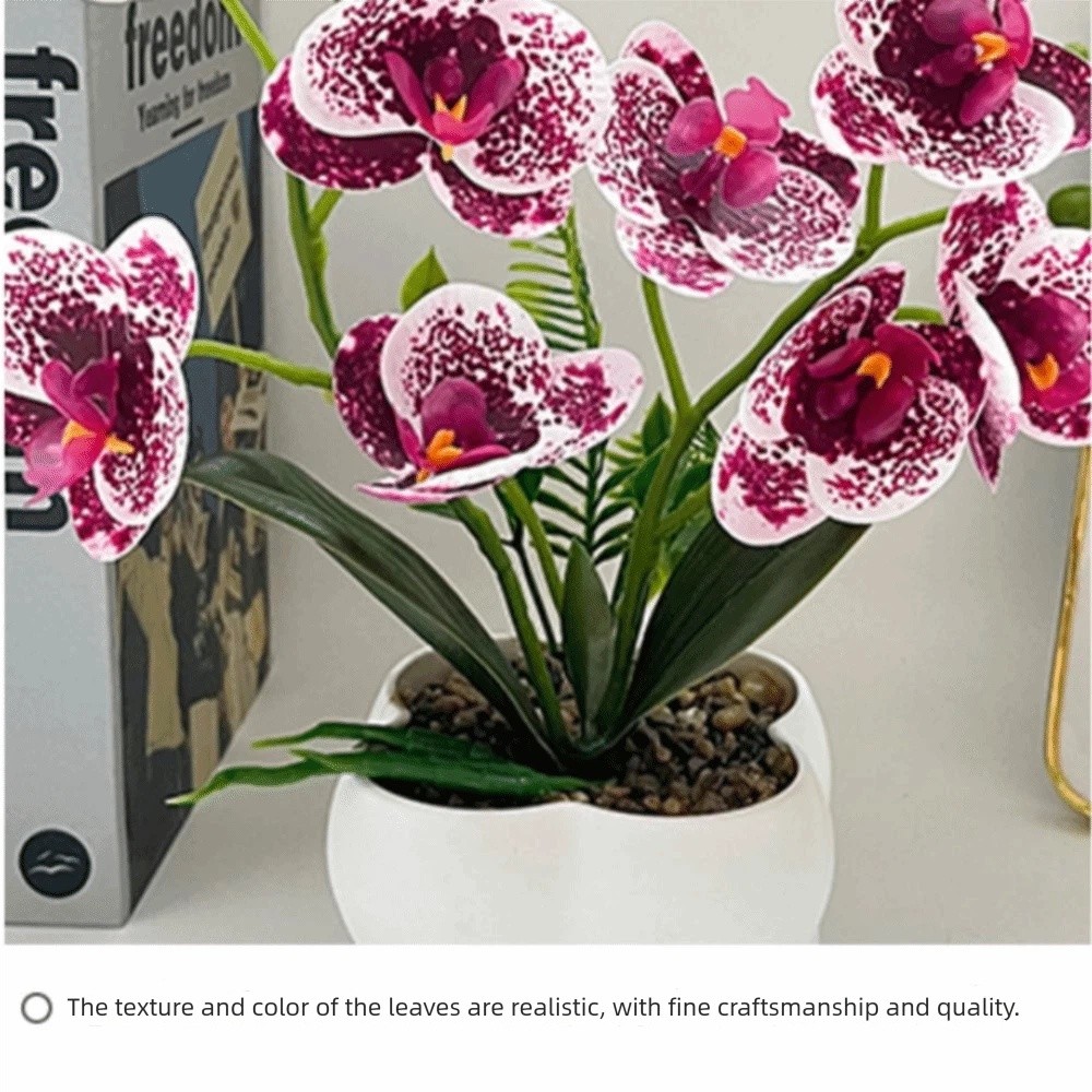 Multi-Bloom Simulated Butterfl - Orchid Phalaenopsis incelemesi ve fiyatı